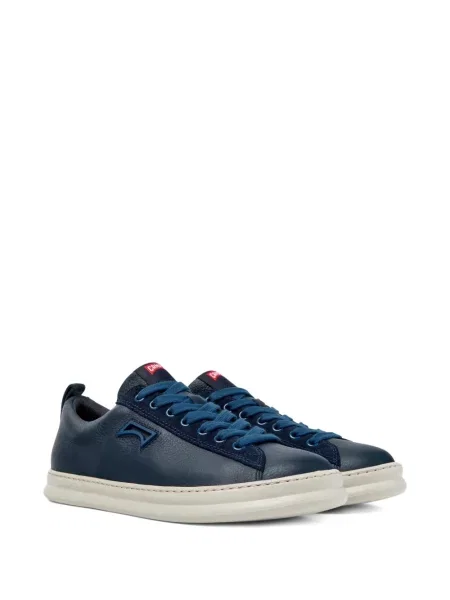 Sneakerși Camper din piele albastru