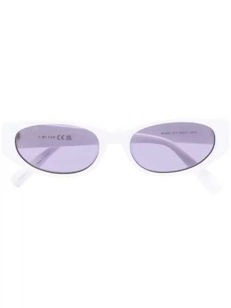 Ochelari de soare By Far alb