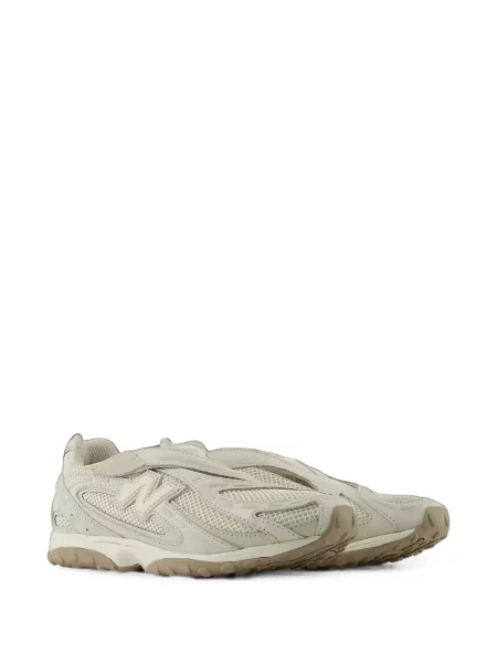 Мрежести маратонки New Balance 327 с принт кафяво