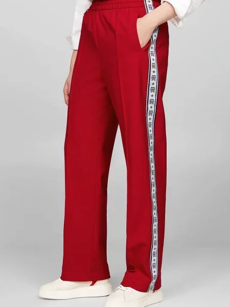 Детские брюки Tommy Hilfiger красные