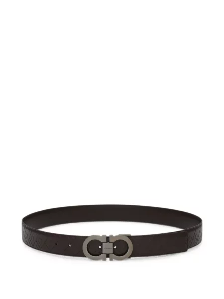 Cu centură reversibil curea Ferragamo maro