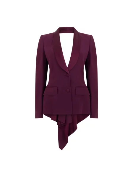 Marynarka Alberta Ferretti fioletowa
