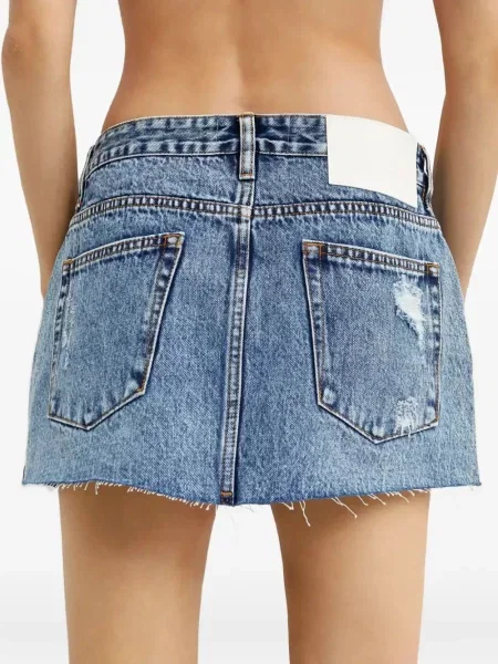 Mała mały spódnica jeansowa One Teaspoon niebieska