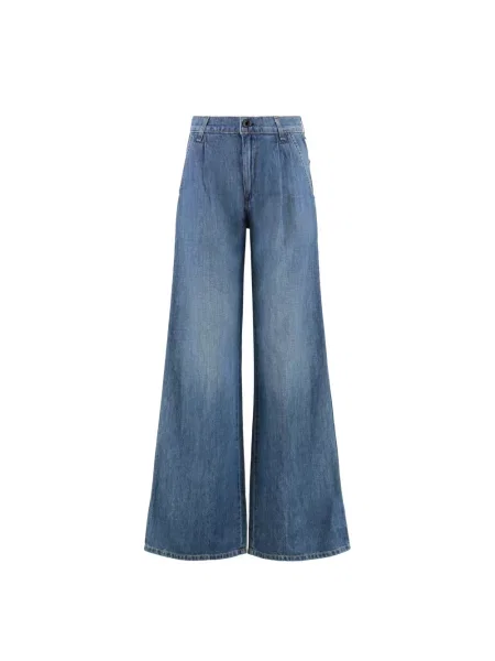 Krótkie jeansy Askk Ny niebieskie