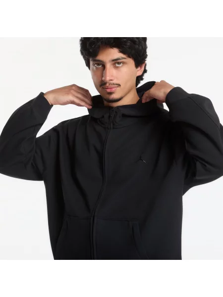 Суитшърт Jordan Sport Hoop Fleece Dri-FIT Full-Zip Hoodie Black M черно