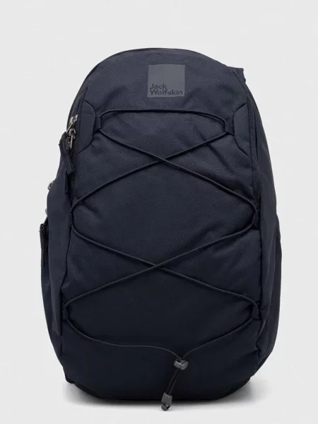 Раница Jack Wolfskin 10 голям с изчистен дизайн черно