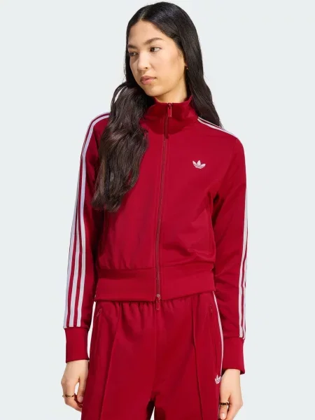 Klasická bežecká bunda Adidas Originals červená