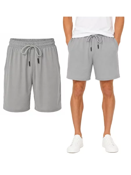 Pantaloni scurți de sport J.style gri