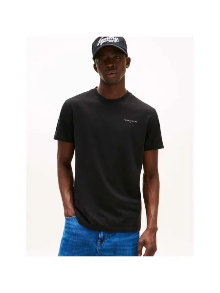 Pólóing Tommy Jeans fekete