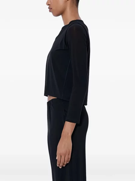 Decupat top Issey Miyake negru