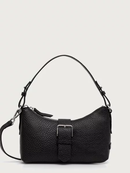 Marc O'Polo geantă crossbody pentru femei din piele negru