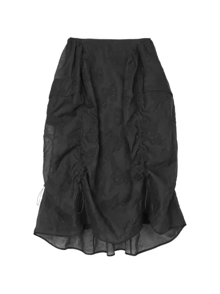 Fustă midi Cecilie Bahnsen negru