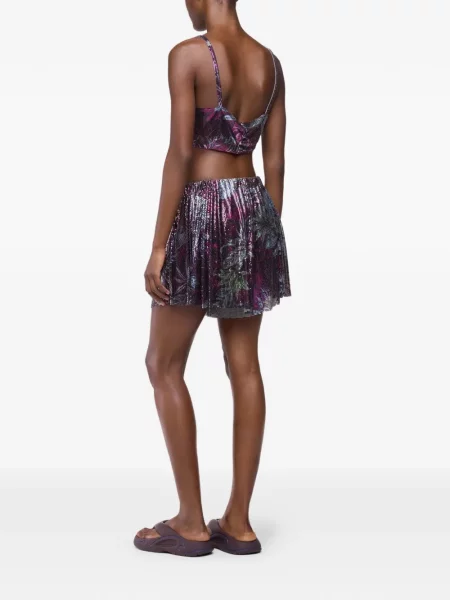Cropp top Rabanne violet