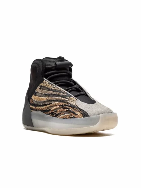 Sneakersy dziecięce Adidas Yeezy brązowe