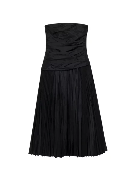 Rochie midi Simkhai cu volane negru