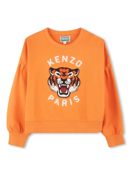 Bluza dziecięca Kenzo pomarańczowa