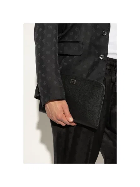 Torba Dolce And Gabbana skórzana czarna