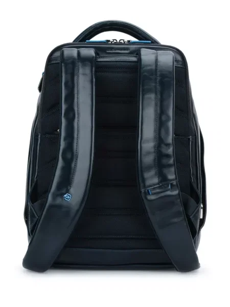 Rucsac Piquadro din piele albastru