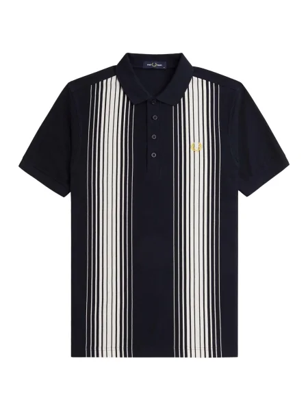 Pruhovaná košeľa Fred Perry modrá