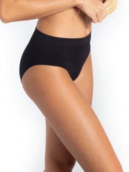 Бесшовные однотонные трусики FIGI_GATTA_BIKINI_QUEENIE білі