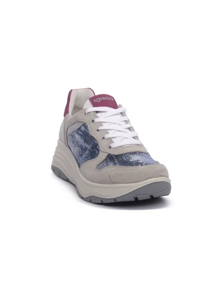 Pantofi Igi&co de cristal gri