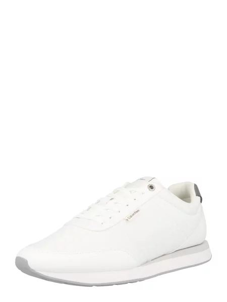 Calvin Klein Nízke tenisky RETRO' biela