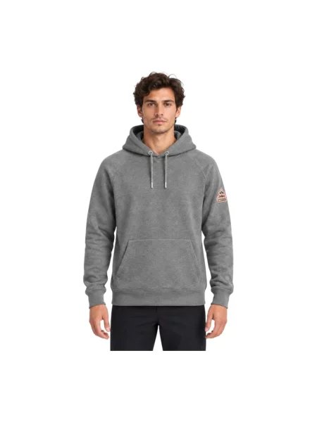 Bluza z kapturem Pyrenex z kapturem szara