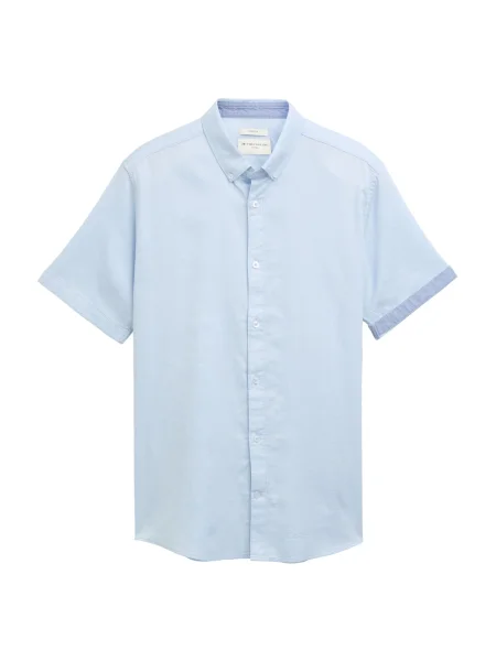 TOM TAILOR Cămașă porumbel / deschis albastru
