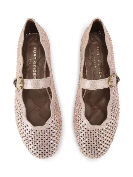 Kurt Geiger Balerini WAVY MAYFAIR | piele întoarsă bej