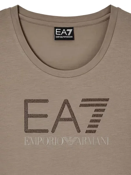 Stras tricou Ea7 Emporio Armani maro