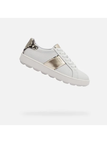 Sneakerși Geox alb