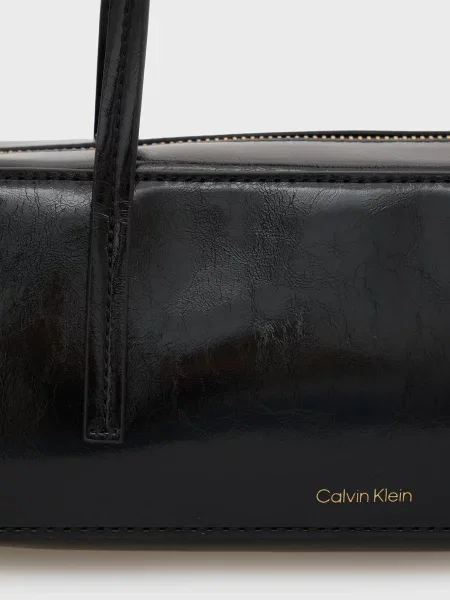 Сумка Calvin Klein с лого черная