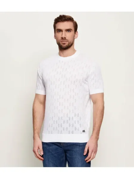 Karl Lagerfeld Pulover alb