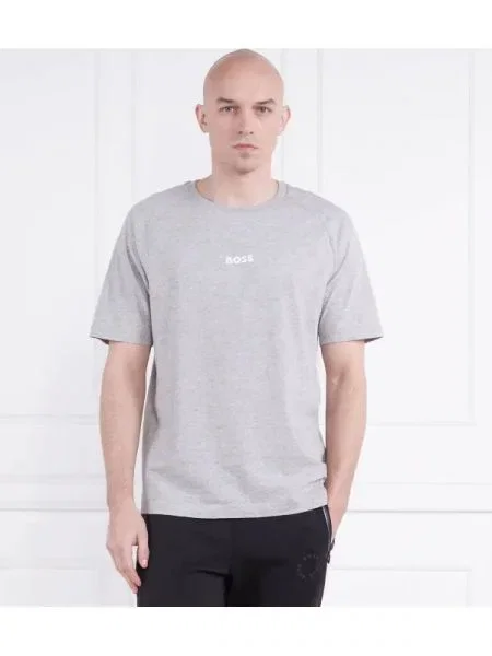 BOSS GREEN Tricou Tee 2 gri