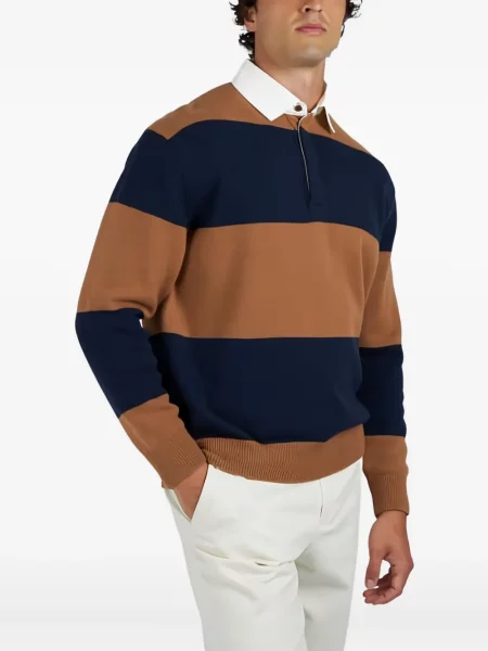 Polo Paul & Shark de lână portocaliu