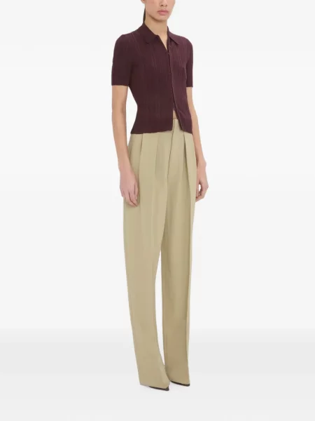 Scurt cardigan Victoria Beckham roșu