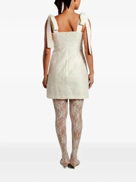 Rochie mini Isolda de costum alb