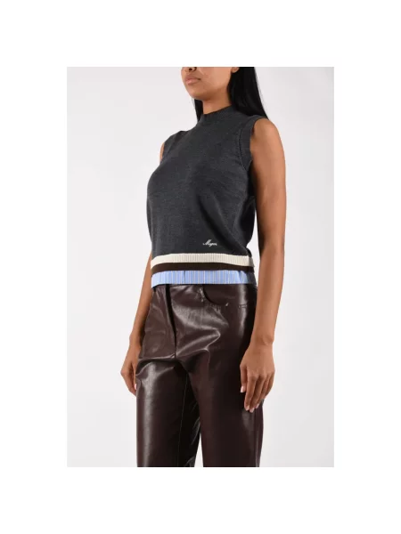 Top Msgm szary