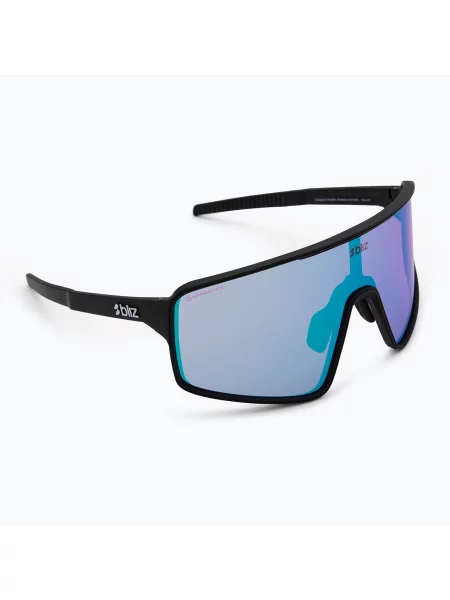 Bliz Nano Optics Nordic Light матово черно/бегония/виолетово синьо мулти слънчеви очила черно