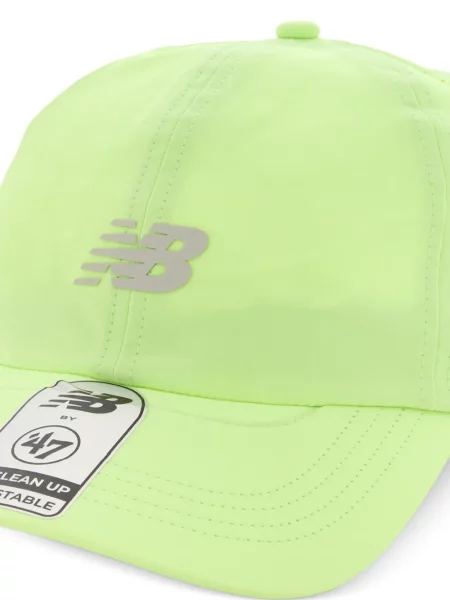 Șapcă New Balance cu broderie cu buline cu perforații gri