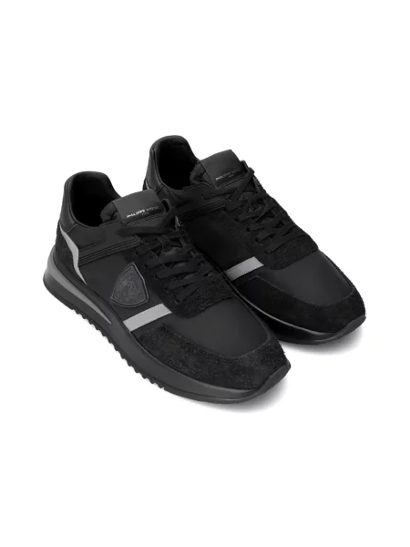 Buty do biegania Philippe Model zamszowe do biegania czarne