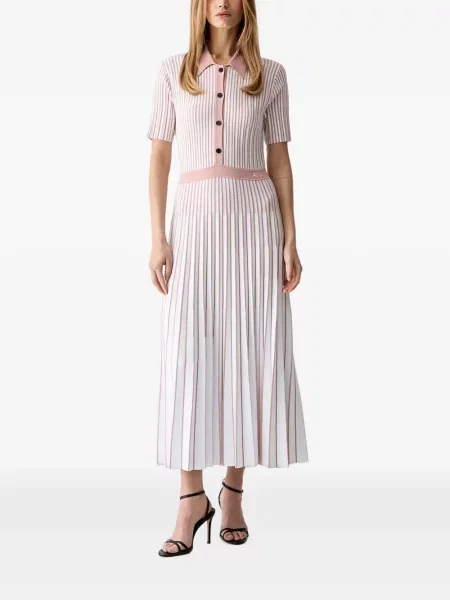 Rochie Karl Lagerfeld cu dungi alb