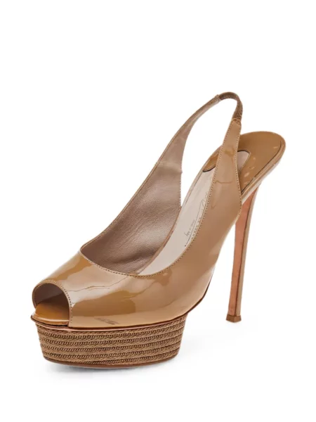 Sandale Le Silla slingback maro