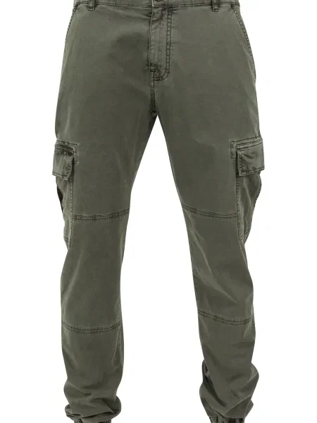 Urban Classics Pantaloni cu oliv negru