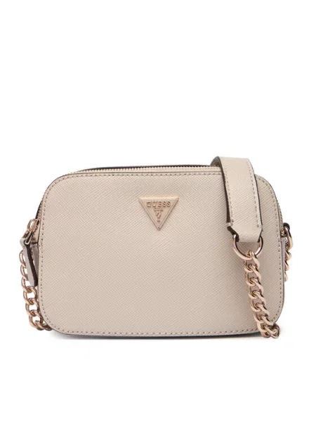 Τσάντα Guess Noelle II μπεζ