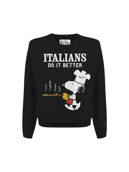 Sweter Mc2 Saint Barth czarny