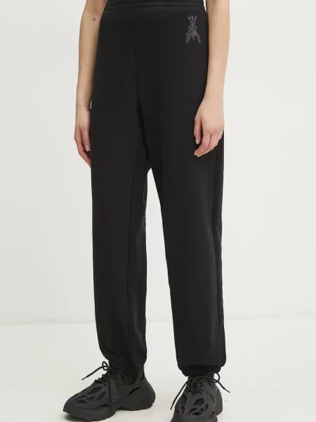 Bombažen spodnji del trenirke Patrizia Pepe črna