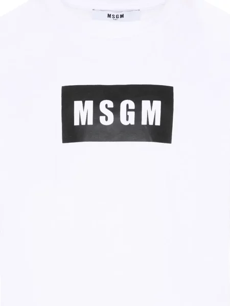Koszulka dziecięca Msgm biała