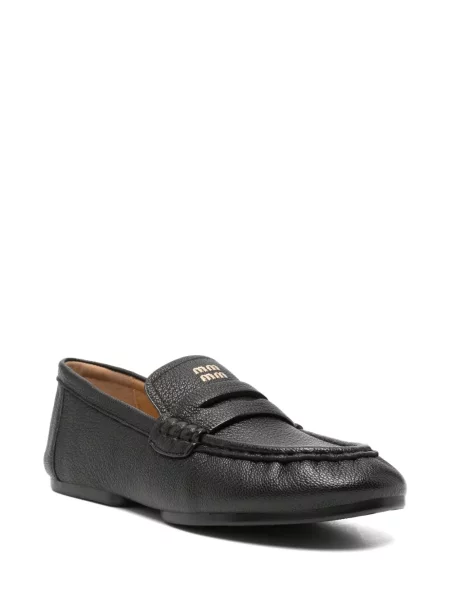 Loafer Sergio Moretti Firenze autogrammal fekete