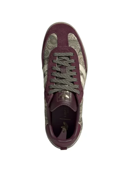 Sneakerși Adidas Samba cu imagine cu model paisley maro